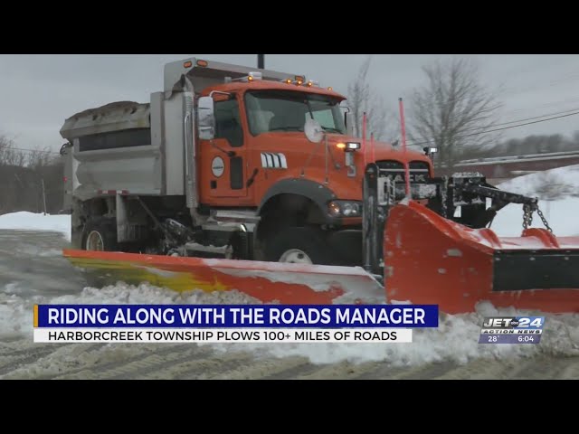 Harborcreek Twp. plow driver takes us on a day in the life of snow removal from roads