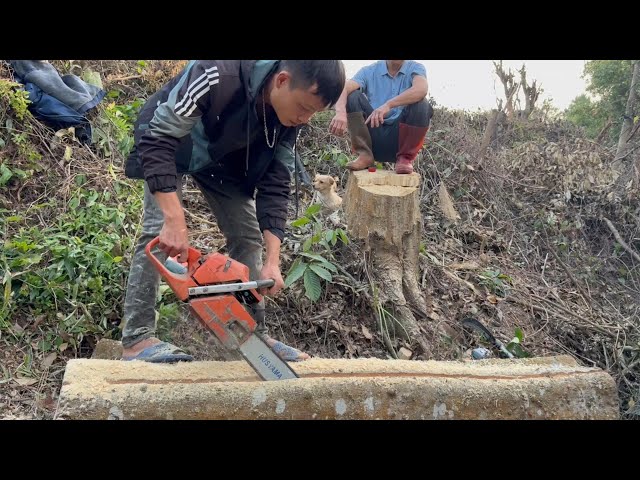 Building a New Life - Episode 3 |Sawing wood, weaving bamboo baskets, and making wooden boxes.