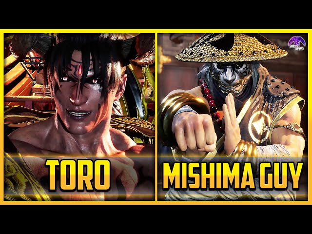 T8 v1.11 ▰ TORO (Devil Jin) VS Mishima Guy (Heihachi) !!【Tekken 8 High Level Gameplay】