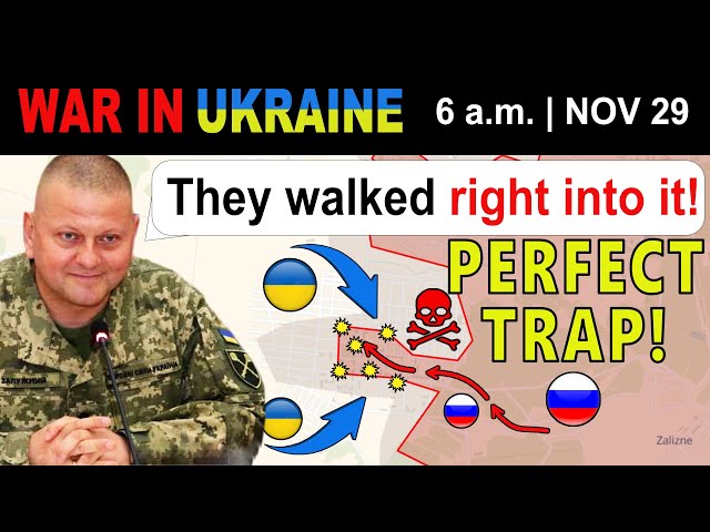 29 Nov: Ukrainians Find a Russian RADIO. Create a BRUTAL AMBUSH. | War in Ukraine Explained