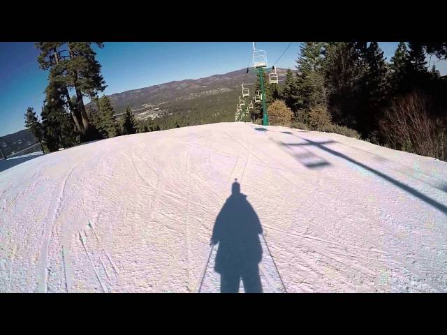 Snow Summit Big Bear: Timber Ridge top to bottom