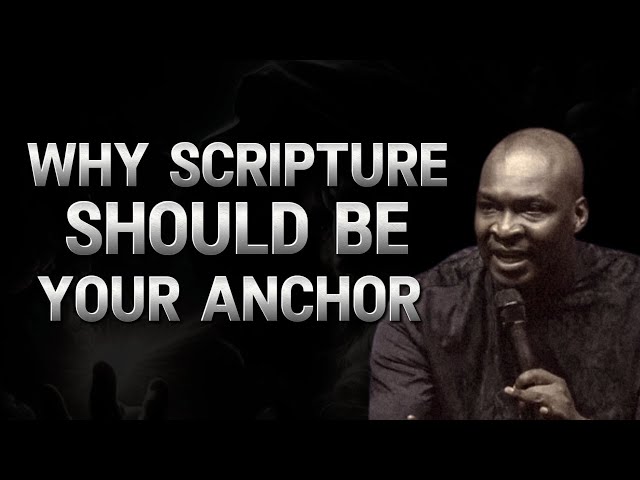 Apostle Joshua Selman Explained why Scripture should be our Foundation