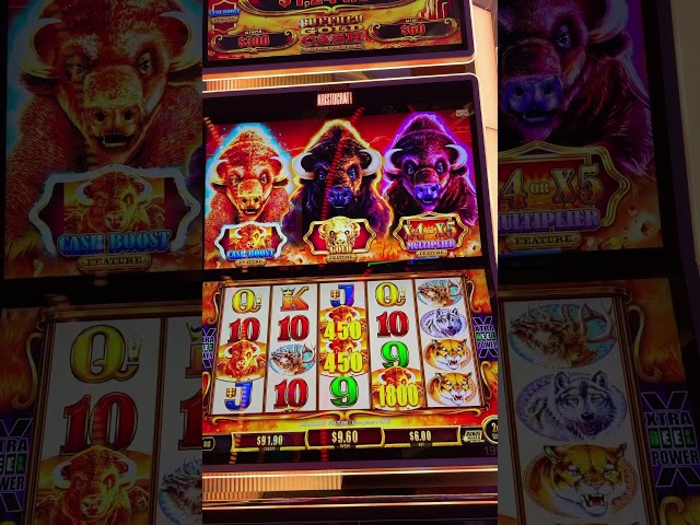 🚨I Got a Bonus on New Buffalo Slot in Las Vegas 😱