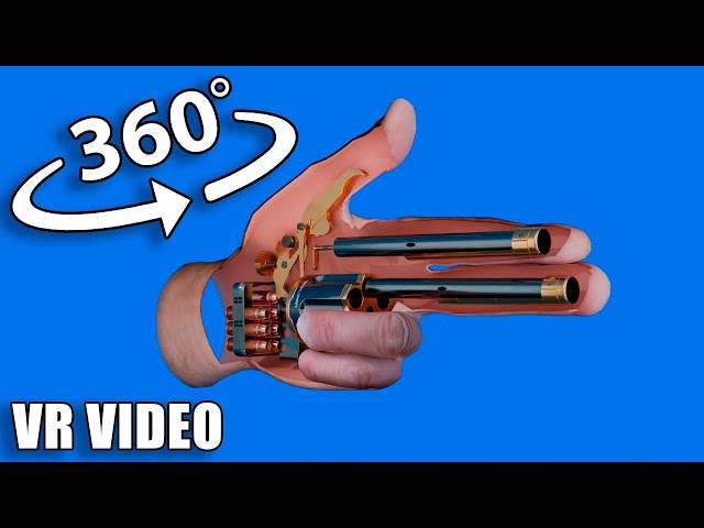 How a hand works 360° VR Video