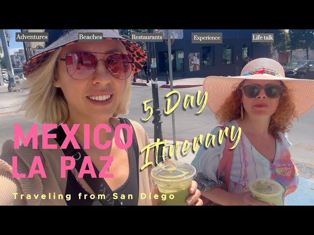 La Paz Mexico Travel Vlog: 5-Day Itinerary, Life Story & Career Insights #mexico #travel #vlog