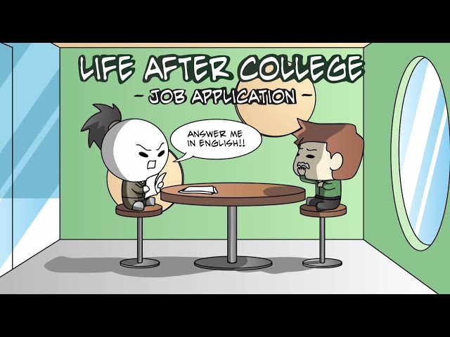 LIFE AFTER COLLEGE (Job Application) | Pinoy Animation