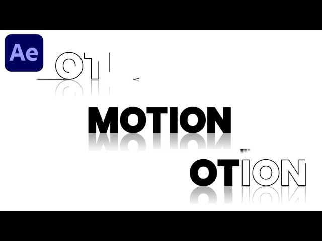 Creative Text Animation In Adobe After Effects - After Effects Tutorial - No Plugins.