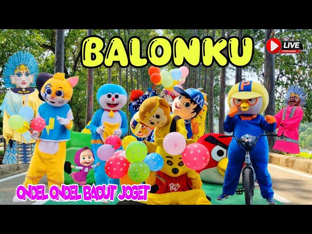 ONDEL ONDEL BADUT BARONGSAI🎈BALONKU ADA LIMA REMIX - SATU SATU AKU SAYANG IBU - DJ MASHA VIRAL🔴