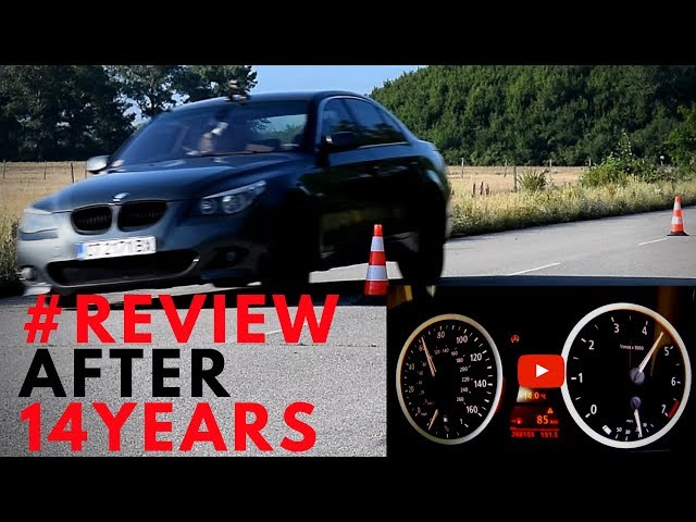 BMW E60 525 2018 5 Series Test M5 Review Acceleration 520 530