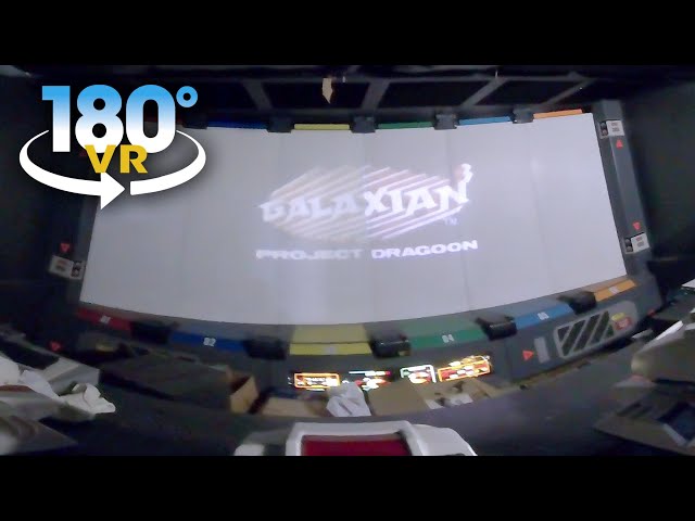 【VR180】ギャラクシアン3 プロジェクト ドラグーン プレイ【手振れ補正有り】GALAXIAN 3 PROJECT DRAGOON