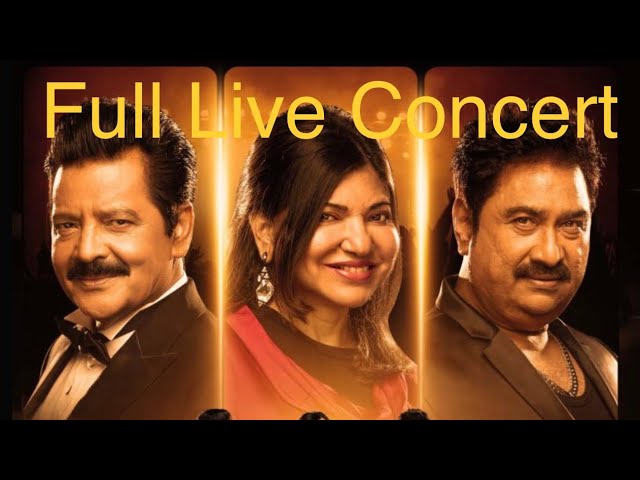 “Rewind” Kumar Sanu, Alka Yagnik & Udit Narayan Live Symphony Full 2 hour Concert@buzzmaymusic