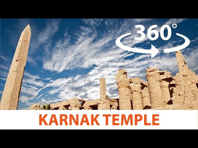 Karnak temple VR 4K 360° HD 3D Video - Luxor Ancient Egypt