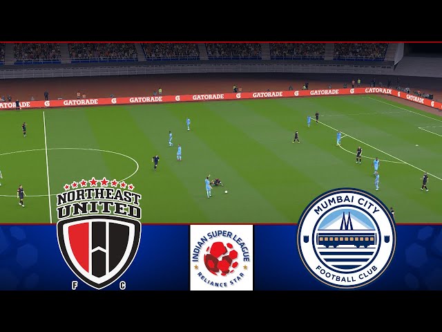 NorthEast United FC vs Mumbai City FC | ISL 2024-25 | Watch Along & eFootball Match