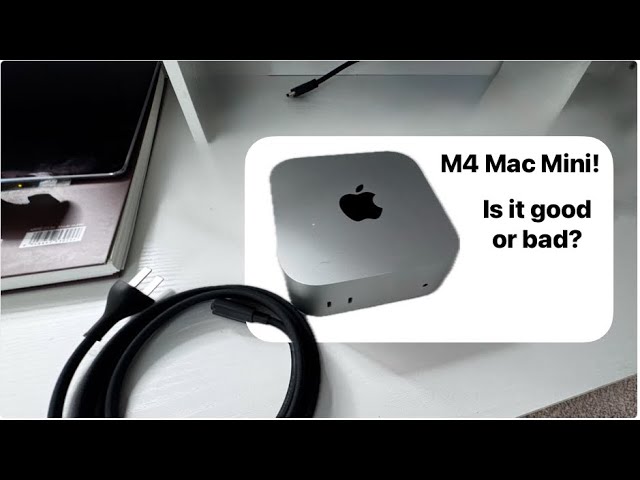 M4 Mac Mini Unboxing And Setup!