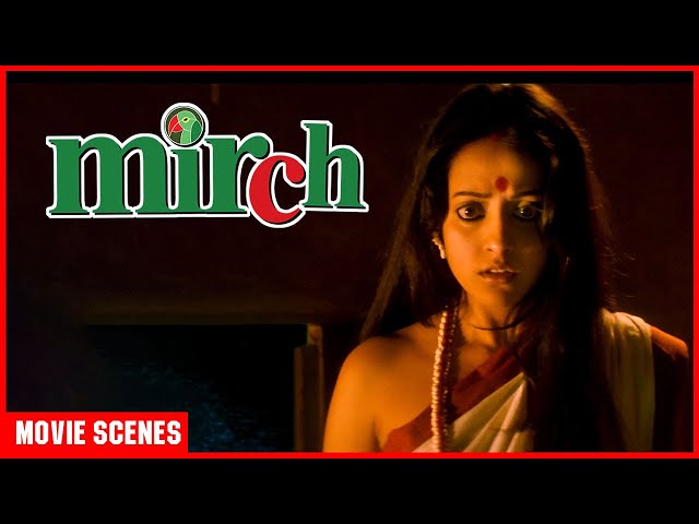 राइमा सेन को अचानक एहसास हुआ की उसका पती बिस्तर के नीचे छुपा हुआ है| Mirch |Raima Sen | Rajpal Yadav