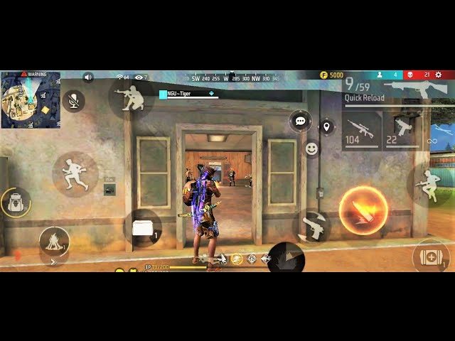 Best Woodpecker Solo vs Squad OverPower 24 kills NGUGaming Gameplay - Garena Free Fire