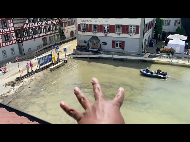 Our Beautiful Swiss village is flooded| Where did all this water come from!!!