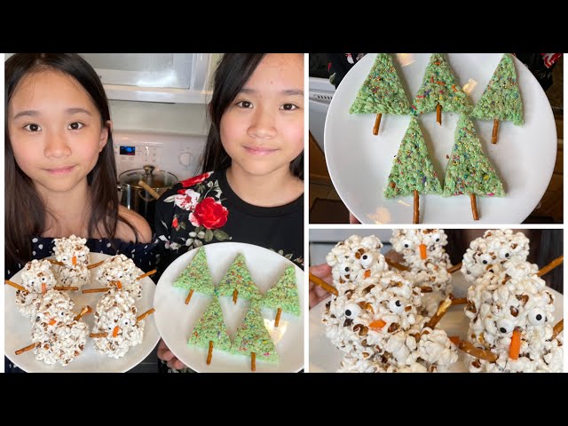 Janet and Kate Made Yummy Sweet Treats for the New Year!