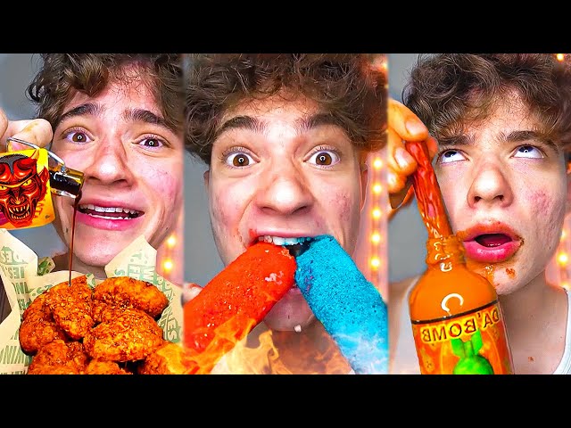 Extreme Spicy Food Tiktok Compilation 1 | @MoreSpizee