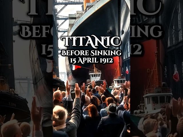 Titanic before sinking (1912) #titanicsinking #titanicsecrets #titanic #titanic1912 #rmstitanic