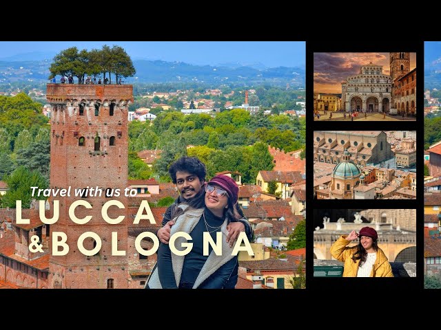 Exploring the Charm of Lucca & A Glimpse of Bologna | Last day in Italy 🇮🇹 | മലയാളം Travel vlog 🌻🌸