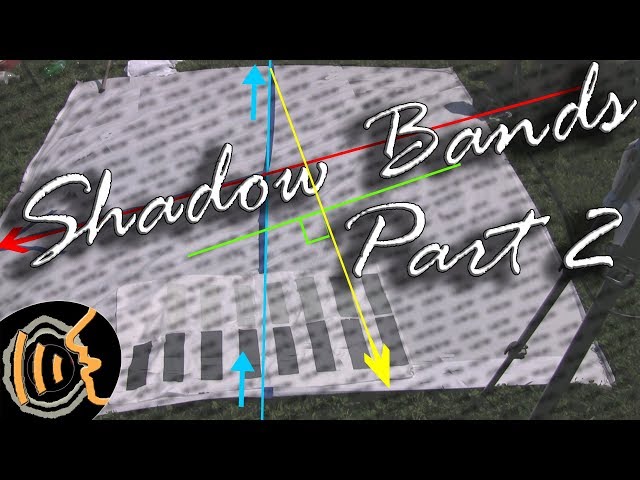 YOU MUST SEE THEM! - Solar Eclipse Shadow Bands - Solar Eclipse Timer