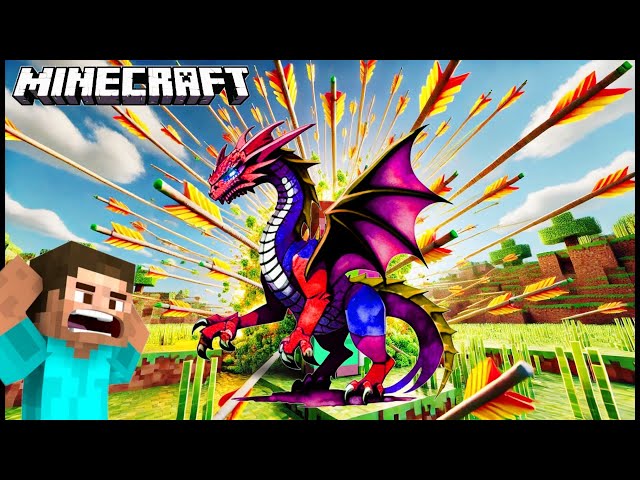 🔴MINECRAFT DRAGON VS GOLDEN ARROWS  #shortsfeed #shorts #live