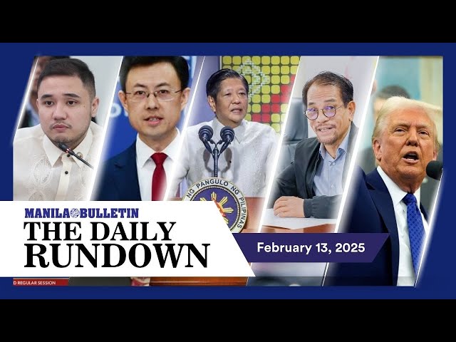 #TheDailyRundown Top stories of February 13, 2025