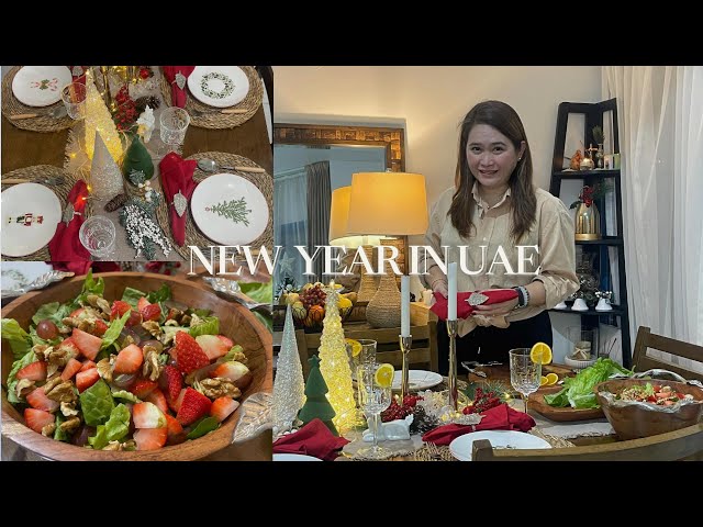 Life abroad 🇦🇪How to enjoy New Year Away from Home l New Year’s eve preparation l OFW life | CHARY