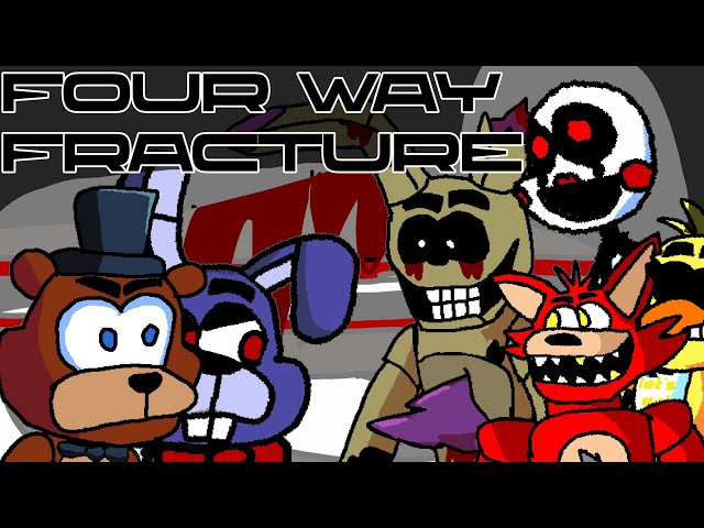 (FNF) Four Way Fracture But Fnaf Tiny Editions Sing It