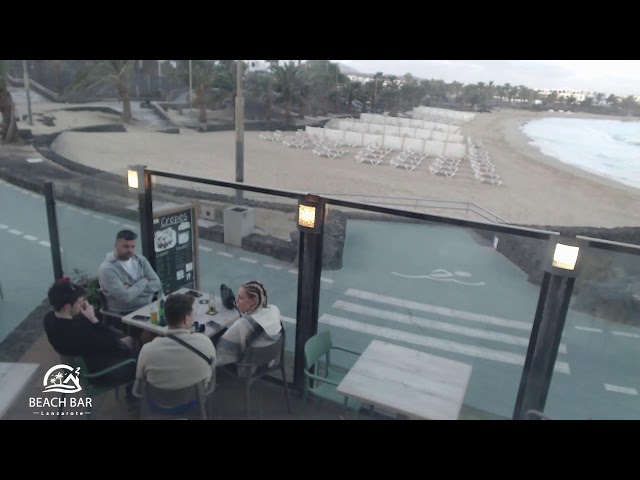 Webcam Lanzarote - Live Stream from the Beachbar in Costa Teguise