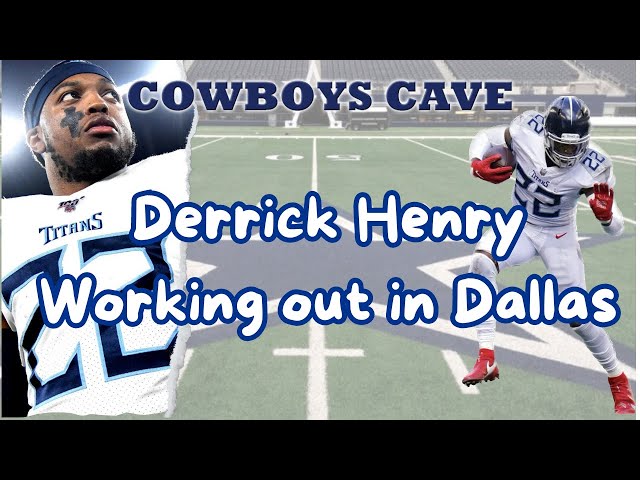 Derrick Henry Working Out in Dallas | Could he be the answer at RB for the #Cowboys?