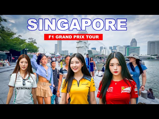 Vibe of Singapore City Formula 1 | 2024 Singapore Grand Prix 🇸🇬🚘🛣️👍