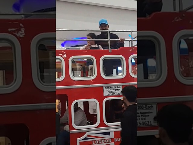 Baby waving from London Bus #shortsfeed #youtubeshorts #london #doubledecker #bus