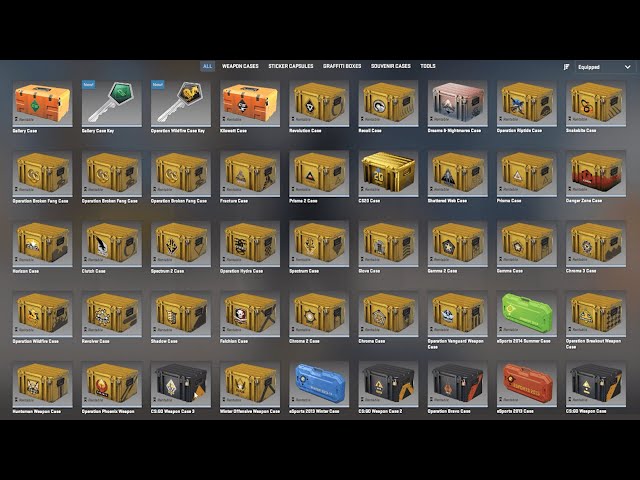 UNBOXING 1 OF EVERY CASE AND GIVING IT ALL AWAY || CS2 UNBOXING