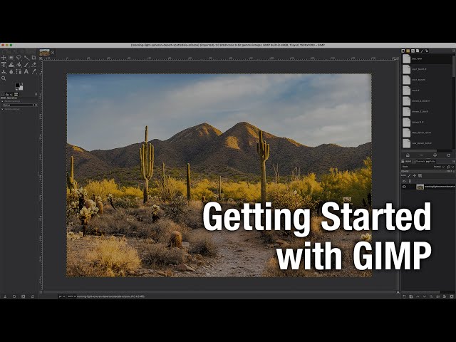 Getting Started with GIMP