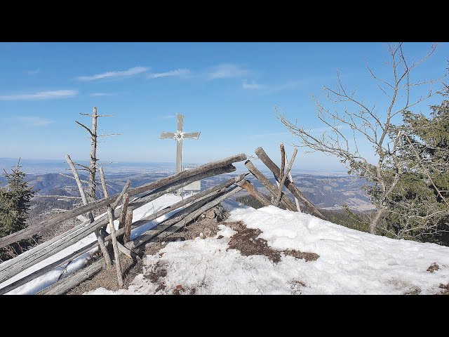 Schneeschuhtour von Ebenwald aufs Schwarzwaldeck und die Kienstreiner Öde