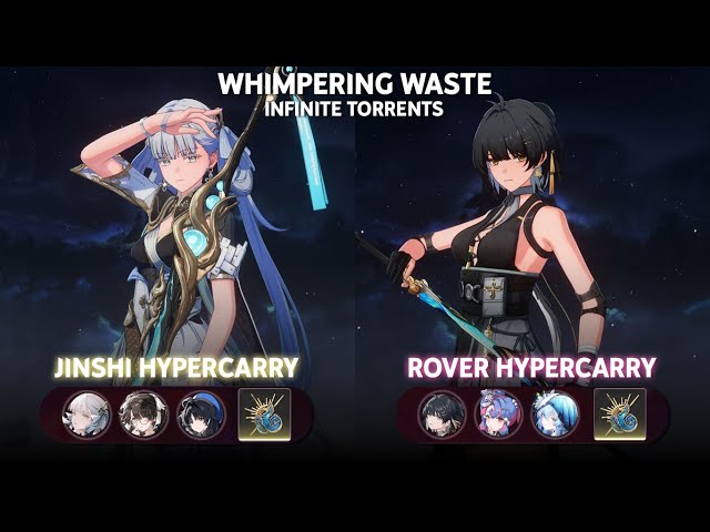 S0R1 Jinshi Hypercarry & S6 Rover | Whimpering Waste - Infinite Torrent | Wuthering Waves 2.1