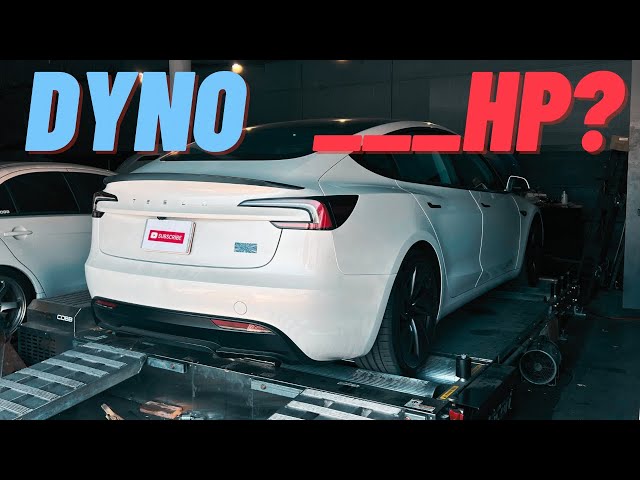 DYNO TEST: 2024 Model 3 Performance