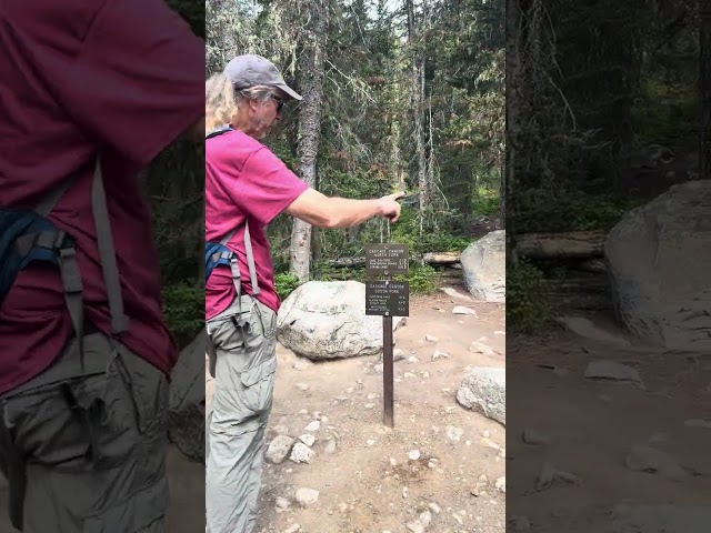 Grand Teton National Park, Cascade Canyon Trail (At 4.5 miles, the "Y" or "Spilt")