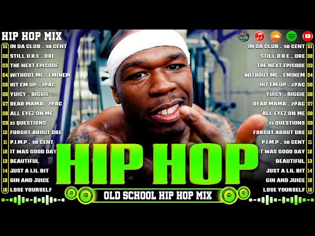 OLD SCHOOL HIP HOP MIX🔥~ Snoop Dogg, Dr. Dre, Eminem, The Game, 50 Cent, 2Pac, DMX, Ice Cube, Coolio