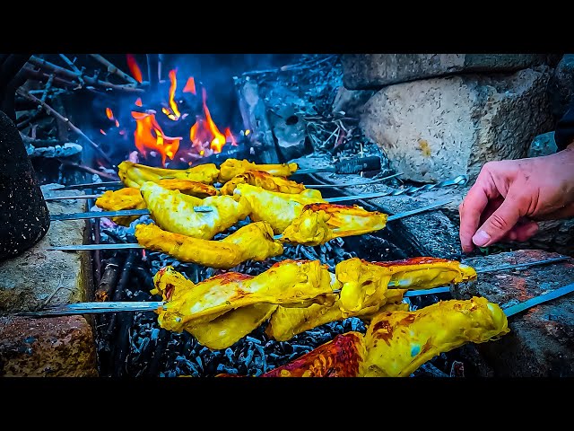 Countryside Life | Traditional iranian Foods in nature Village | Cooking with ASMR