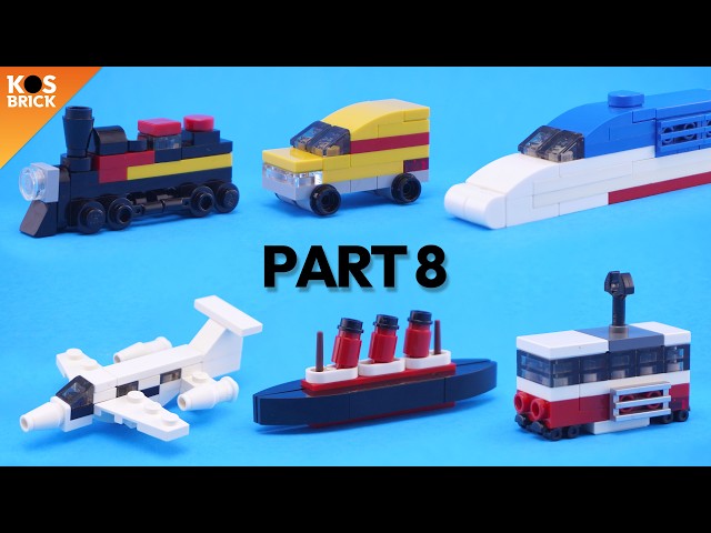 Lego City Mini Vehicles - Part 8 (Tutorial)