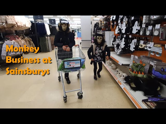 🎃 Halloween Monkey Business at Sainsbury's 2021! 🎃