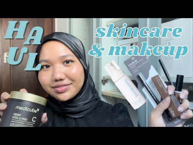 ASMR| SKINCARE HAUL: TAPPING