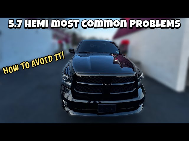 The most common problem with the 5.7 Hemi engine in the Ram 1500 & How you can avoid them !