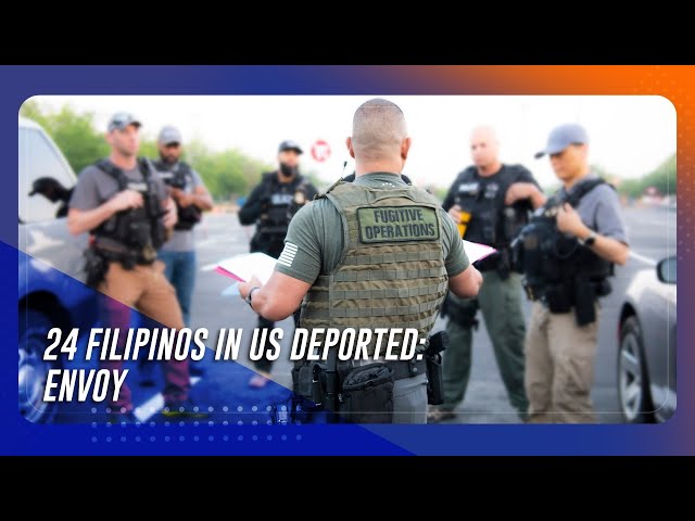 24 Filipinos in US deported; 80 others up for deportation: envoy | TeleRadyo Serbisyo