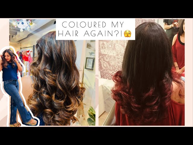 Mudi onn color aaki 🍭🫣 #haircolor #malayalam #vlog #aryanandan