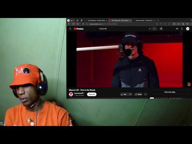 MAZZA L20 - FIRE 🔥 IN THE BOOTH #viral #trending #reaction #shorts #youtubeshorts #mazzal20 #video