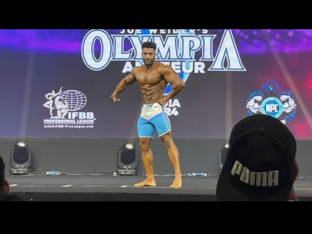 Abhishek Yadav Power Posing Individual | Amateur Olympia | IHFF Sheru Classic Mumbai 2024